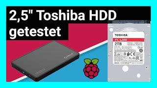 2TB Toshiba L200: 2,5 Zoll Festplatte am Raspberry Pi im Test - Leistung, Stromverbrauch & mehr