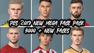 PES 2019 | NEW MEGA FACE PACK | 2950+ NEW FACES | SMOKE PATCH 2020 | DOWNLOAD & INSTALL