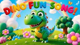  "Dino Fun Song for Kids | Cute Dinosaur Adventure | Learn & Sing Along!" 