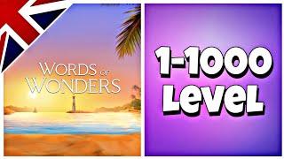 Wow (Words Of Wonders) - Level 1-1000 Answers