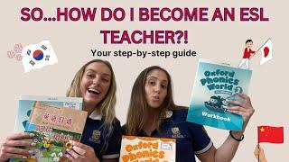 How to become an ESL teacher 