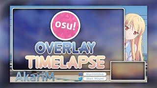 Making a Simple osu! Overlay Timelapse