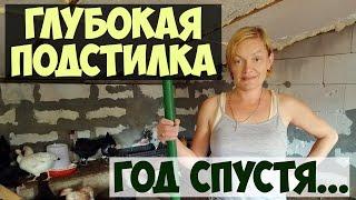 Глубокая подстилка / Как она сработала?