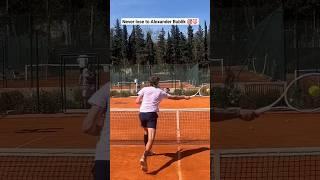 Butts Up  Never lose to Alexander Bublik (With Mikail Alimli at the All In Academy) #tennis