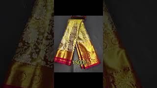 latest models pattu sarees collections only each one 1000/- 