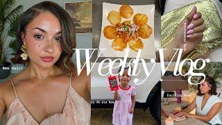 WEEKLY VLOG| Reality TV Fast + New Hair who Dis + Sushi Date + House Updates & Exciting News!