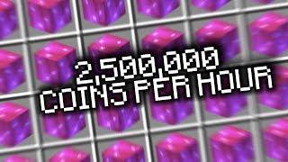 how to make 2,500,000 per hour using this EASY method (hypixel skyblock)