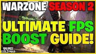 ULTIMATE WARZONE FPS BOOST GUIDE! | FIX STUTTERS & LAG! AMD, LOW END, & HIGH END PCS!