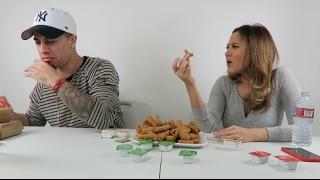 100 CHICKEN NUGGETS IN 10 MINUTES CHALLENGE