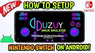 NEW UZUY MMJR EMULATOR ON ANDROID - SETUP/ SETTINGS/GAMEPLAY - NEW NINTENDO SWITCH EMULATOR