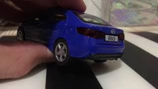 Моделька kia rio, диоды в стопы.