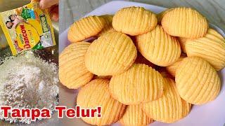 HANYA DIADUK ADUK OLAHAN TEPUNG TERIGU DAN SUSU BUBUK INI BERASA SEPERTI BISCUIT MAHAL