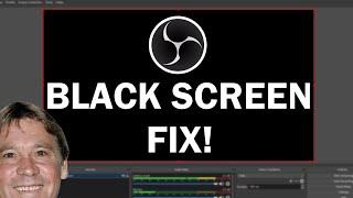 OBS Black Screen on a Laptop Fix!