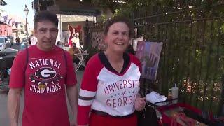 Sugar Bowl draws thousands of Georgia, Notre Dame fans to New Orleans