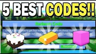 5 BEST CODES!! | Build a Boat for Treasure ROBLOX