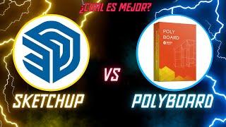 sketchup vs polyboard - cual debes usar en 2024