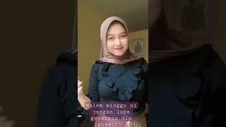 Hijab style Malem Minggu Jangan lupa Goyang!!! #hijabstyle #shorts