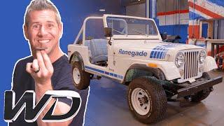 Jeep CJ-7 Renegade: How To Separate The Body From The Chassis | Wheeler Dealers