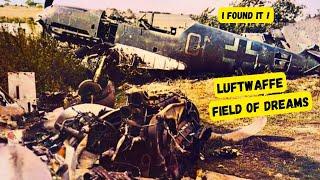 Luftwaffe field of dreams . I found a field FULL of Luftwaffe artifacts. NOBODY knew this but me !