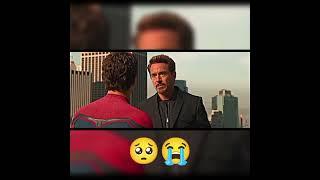 Spider-Man Peter lost Iron Man Tony Stark