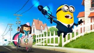 AVL suit minion VS Meena ! Despicable me minion rush Boss battle