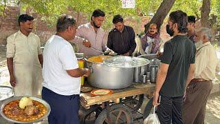 100 Rs /- Desi Roadside BREAKFAST | DHABA Food | CHANA Chole | EGG Kofta| Street FOOD From PAKISTAN