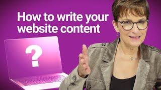 How to Create Your Core Website Content: Online Business Basics