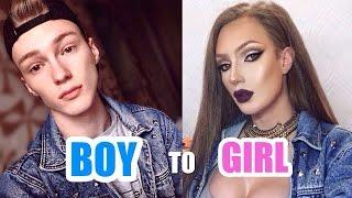 BOY to GIRL || ИЗ ПАРНЯ В ДЕВУШКУ