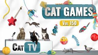 CAT Games | Ultimate Cat TV Compilation Vol 150 | 8 ЧАСОВ 