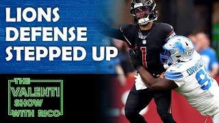 Lions Defense Stepped Up Against Cardinals | The Valenti Show with Rico