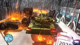 GTA 4 Red Alert. Soviet  Main Battle Tank T-72