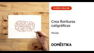 Florituras caligráficas como ornamento e ilustración - Un curso de Panda | Domestika