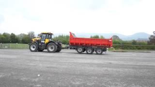 AGRICULTURAL HOOKLIFT TRAILER FOR SALE S/N ITWHLT0010 FASTRAC 3230