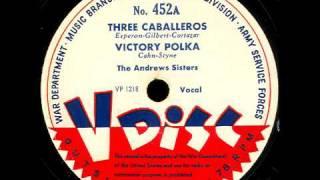 V-Disc 452  Andrews Sisters,  Mills Brothers