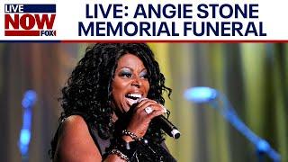 Singer Angie Stone memorial funeral