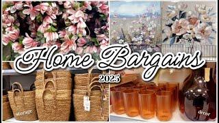 Shop with me at Home Bargains  NEW in for your home in January 2025