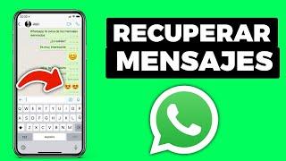 Cómo recuperar conversaciones de WhatsApp en iPhone sin copia de seguridad 2024