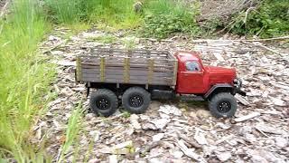 ZIL 6x6  1/12th scale Truck. Post Completion Trials Test