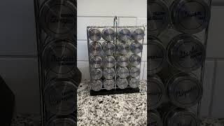 Orii 20 Jar Spice Rack with FREE Spice Refills for 5 Years