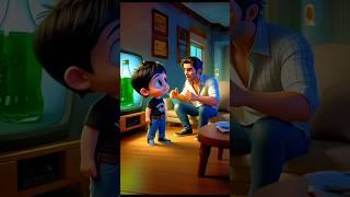 Dad, I want to be like the ones on TV #funny #animation #cartoon #joker #memes #cute #cartton