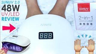 SUNUV 48W UV/LED Lamp Gel Nails Review