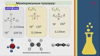 9-класс  | Химия | Углеводороддор жана алардын гомологиялык катары. Түзүлүштөрү жана касиеттери