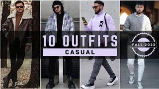 10 Latest Fall Casual Outfit Ideas For Men 2022 | Men's Fashion | Fall 2022