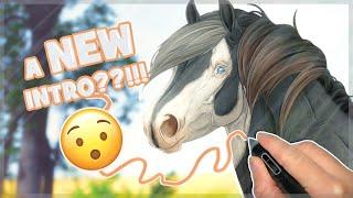 Drawing A Horse - Time Lapse Video!