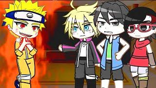 Boruto friends react to Naruto // Naruto Shippuden // Gacha Club