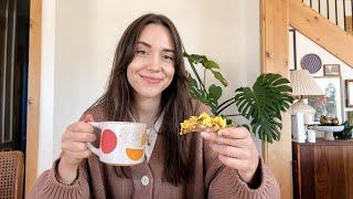 What I Eat in a Day: Cozy Winter Meals (Plant-Based) + Life Update!