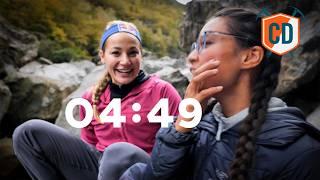 How Many Brione Boulders Can Sasha DiGiulian Smash In 10 Minutes? | Climbing Daily Ep. 2455