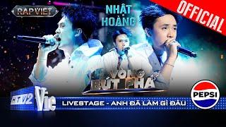 Anh Đã Làm Gì Đâu - Nhật Hoàng ft Thùy Chi kết hợp bùng nổ cảm xúc | Rap Việt 2024 [Live Stage]