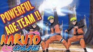 Naruto Online : Team Spotlight #2 - EXTREME AOE DAMAGE !