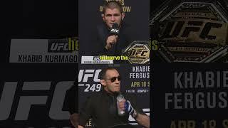 Khabib Roasts Tony Ferguson: "He's Stupid Guy"